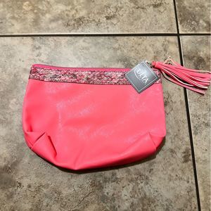 NWT ULTA Pink Cosmetics Bag
